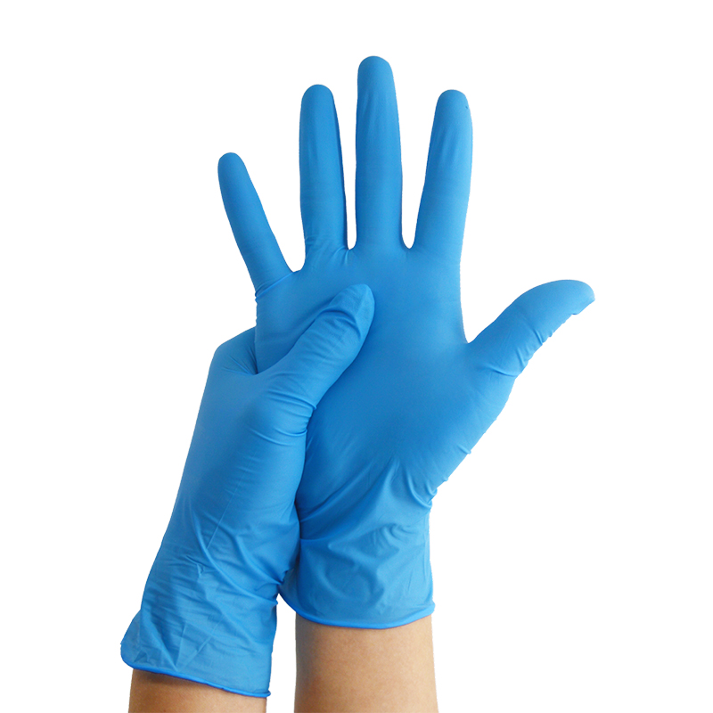 Одноразовые нитриловые перчатки медицинского класса без латекса без пудры с сертификатом CE