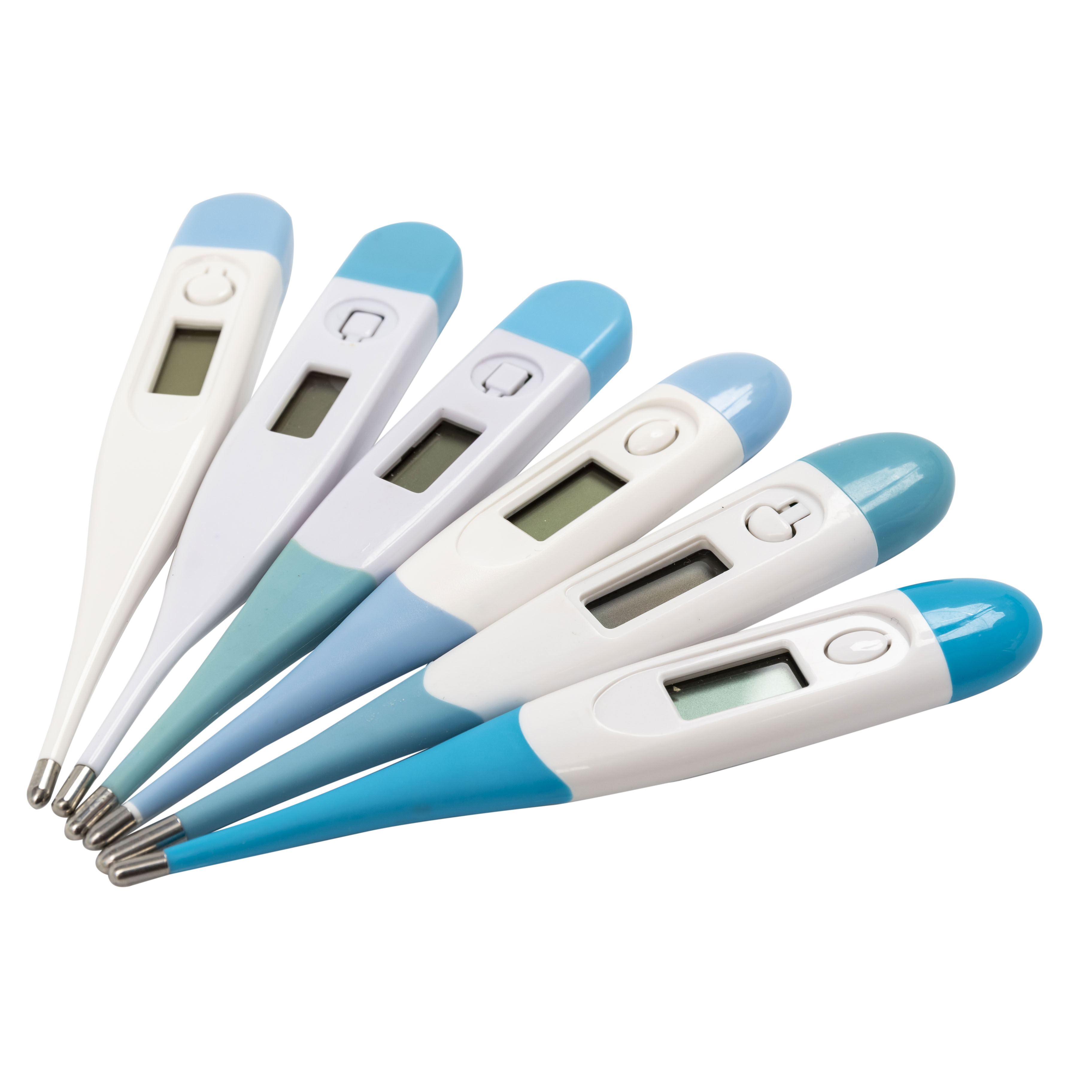 Лихорадка водонепроницаемый ректальный ПЭТ оральный термометр для младенцев температуры клинический цифровой термометр
