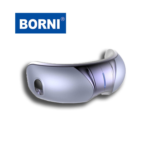Складная многочастотная 3D-подушка безопасности для глаз и висков Массажер для глаз Беспроводной массажер для глаз