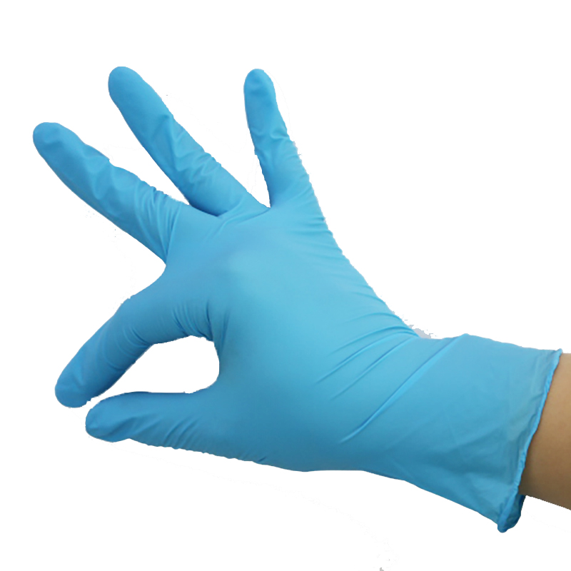 Одноразовые нитриловые перчатки медицинского класса без латекса без пудры с сертификатом CE