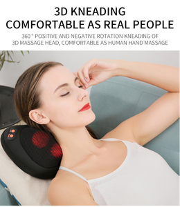 Amazon автомобильная домашняя плечевая талия шейная электрическая подушка автоматический контроль времени разминает массажную подушку шиату с инфракрасным нагревом